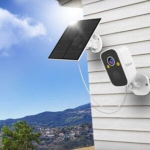 Caméra 4G avec panneau solaire